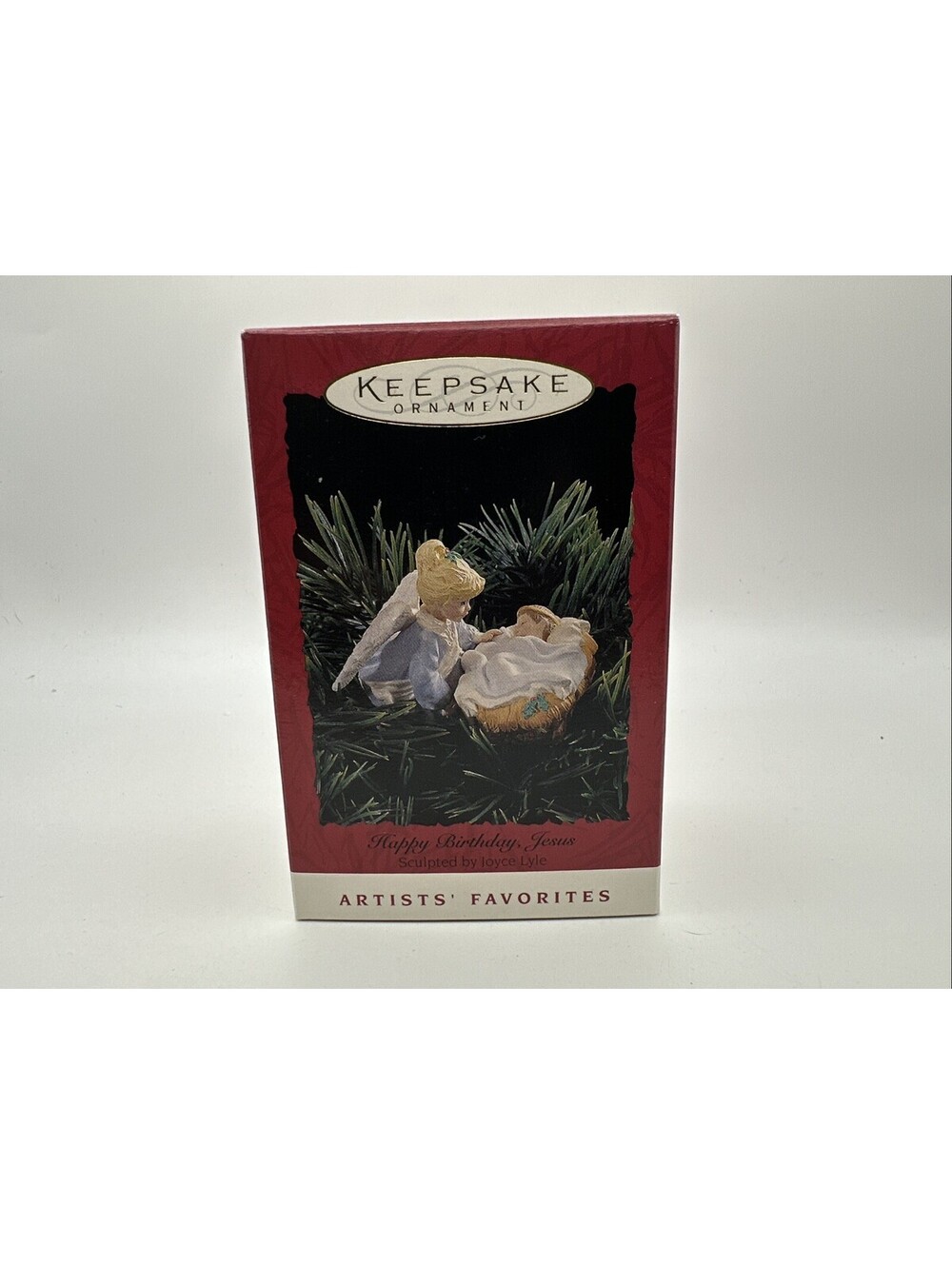Hallmark 1994 Keepsake Ornament   Happy Birthday Jesus Clip On Joyce Lyle